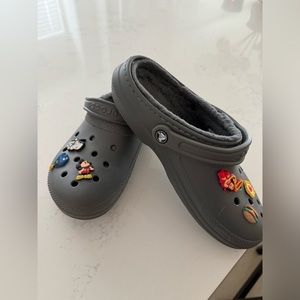 CLASSIC LINED Grey CLOG